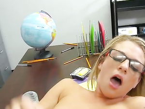 Nerdy Bailey Blue Banged By Her Teacher