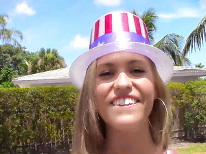 Big Painted Booty Looks Hot On This Hardcore Slut